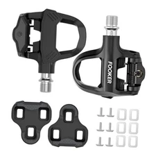  Road Bike Pedals,Lightweight Clipless Pedals Compatible with Look KEO System 