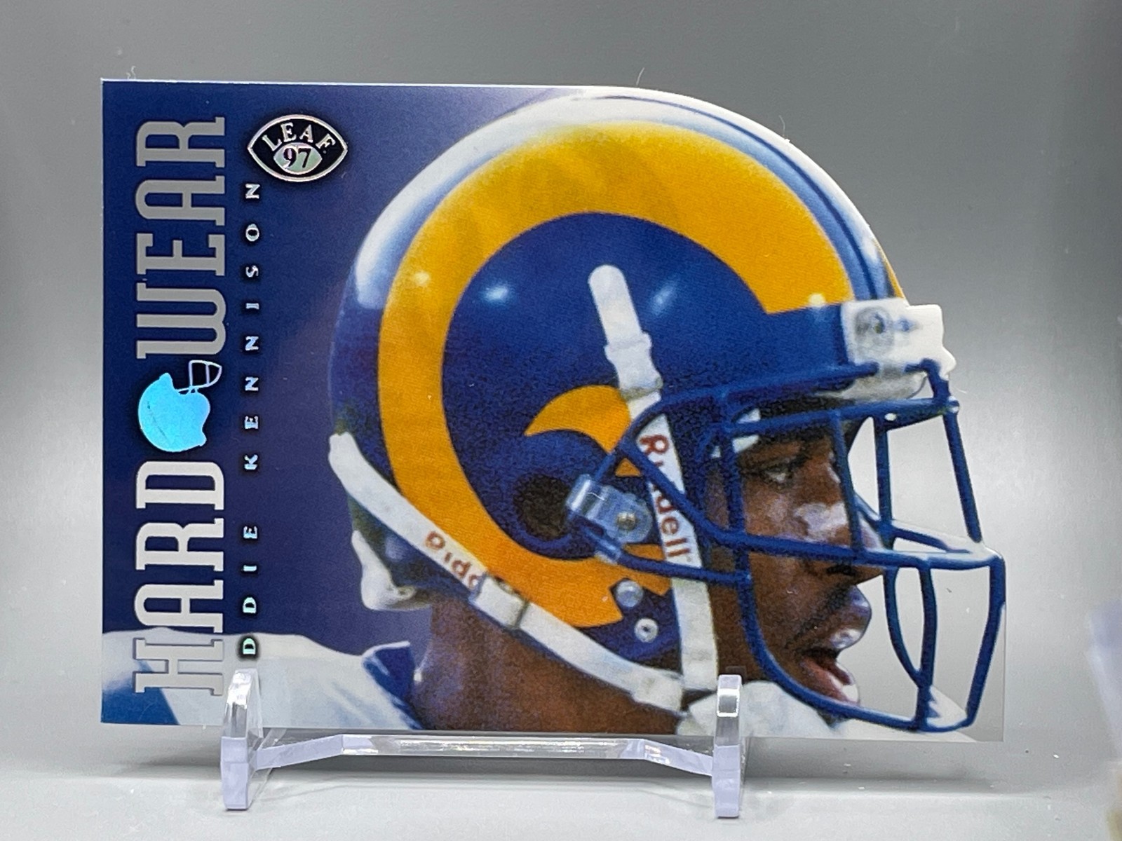 1997 Leaf #13 Eddie Kennison Hardwear #/3500