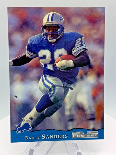 Barry Sanders #142 1993 Pro Set card