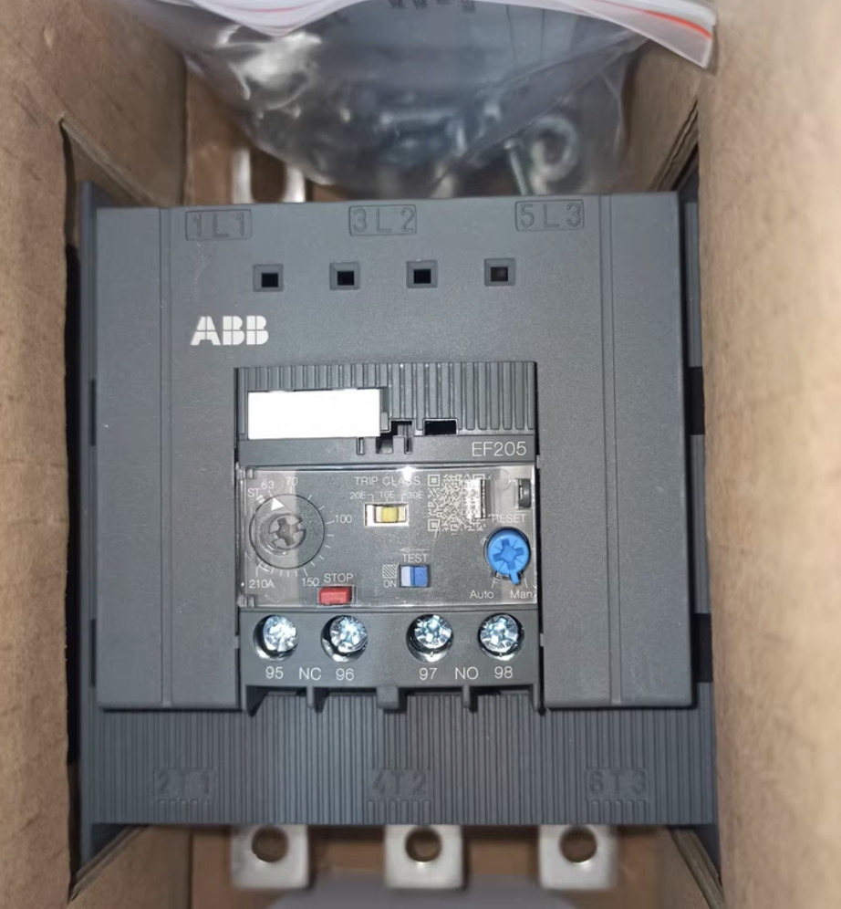 1PC New ABB EF205-210 Electronic Overload Relay 63-210A 1SAX531001R1101