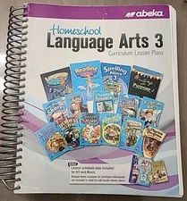 Abeka Language Arts 3 Curriculum Lesson Plans