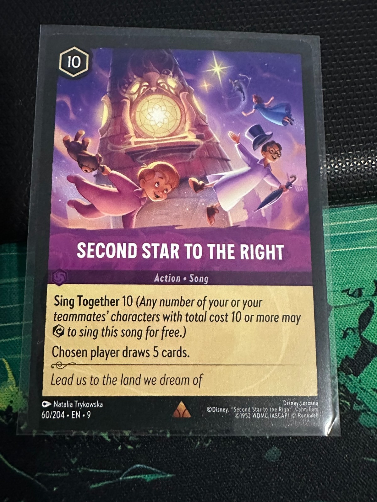 Disney Lorcana Fabled - Second Star to the Right - 60/204