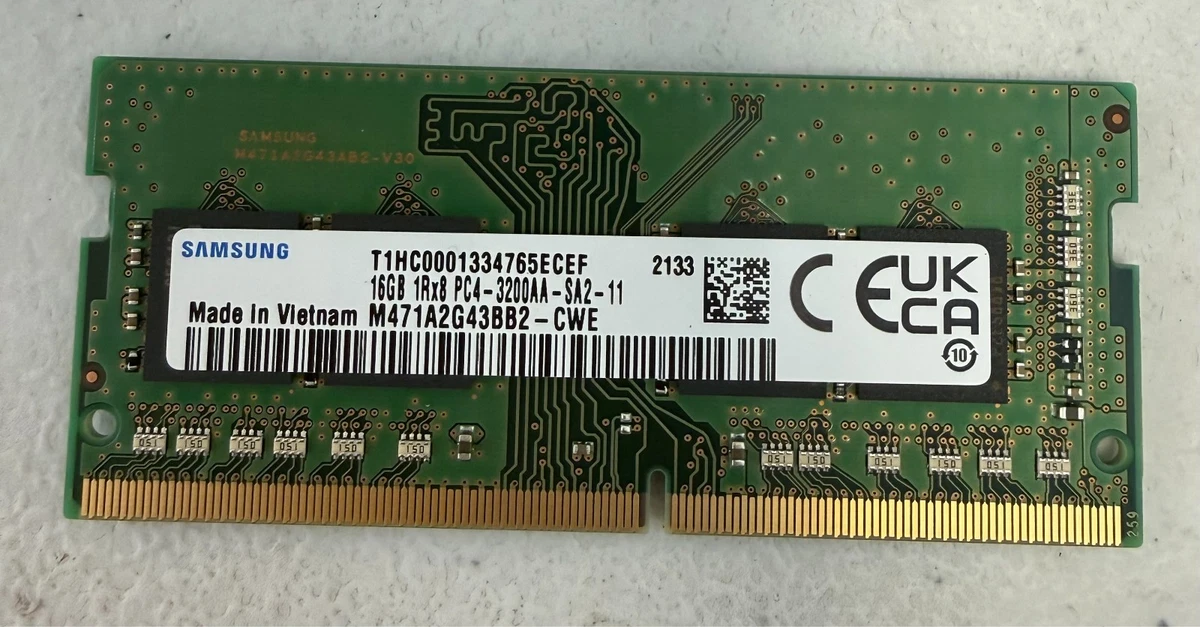 Samsung DDR4 SDRAM 16 GB Total Capacity Memory (RAM) for sale | eBay