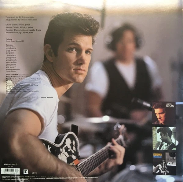 LP Chris Isaak - San Francisco Days Vinyl Album Original 1993 Release wie Neu - Bild 2 von 2