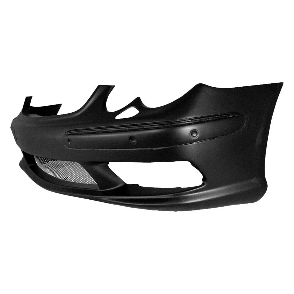 For Mercedes-Benz CLK350 06-09 AMG Style Fiberglass Front Bumper Cover Unpainted Foto 2 de 4