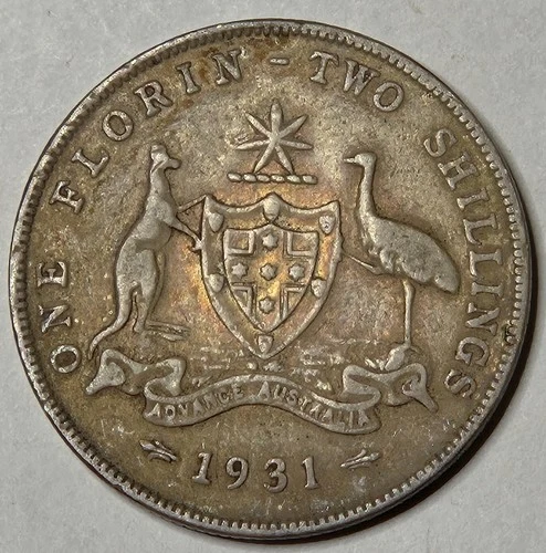 1931 George V Florin — photo from the most recent tracked eBay sale