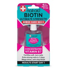 Nail-Aid Biotin Ultimate Strength - Nail Treatment Strengthener - Clear, 0.55