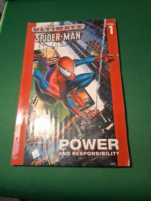 Ultimate Spider-Man Vol 1 Power And Responsibility Marvel Graphic Novel TPB