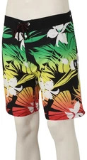 Hurley Phantom JJF Aloha 18" Boardshorts - Opti Yellow - New