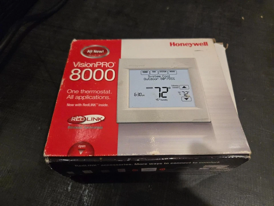 Honeywell VisionPRO Wi-Fi Digital Programmable Thermostat (TH8321WF1001) - Image 2 of 3