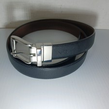 Polo Ralph Lauren Men  s Brown Cognac Leather Reversible Belt 48  Work Travel