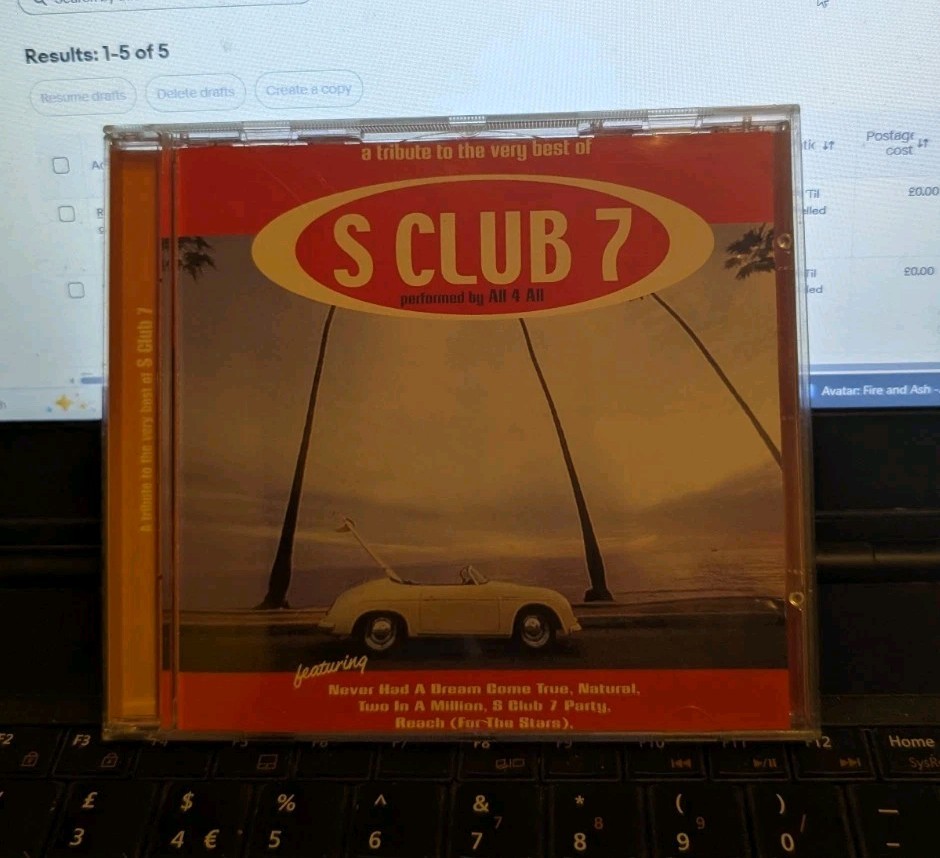A TRIBUTE TO THE VERY BEST OF S CLUB 7 CD
