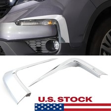 Abs Chrome Front Fog Lamp Cover Eyebrow Trim Accessories For Honda Pilot 2015-22 Abs Chrome Front Fog Lamp Cover Eyebrow Trim Accessories For Honda Pilot 2015-22