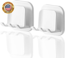 Toothbrush Holders for Bathrooms, Razor Holder for Shower, Self Adhesive Tooth B