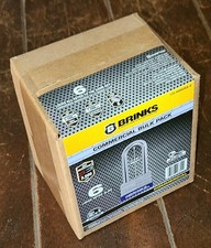 Brinks 6pk Commercial Bulk Padlocks -Locks Keyed Alike- Item #172-44002KA-6