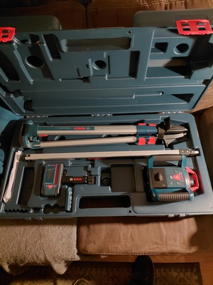 #ad Bosch GRL1000 Professional 1000 Feet Self Leveling Rotary Laser Complete Kit $350.00