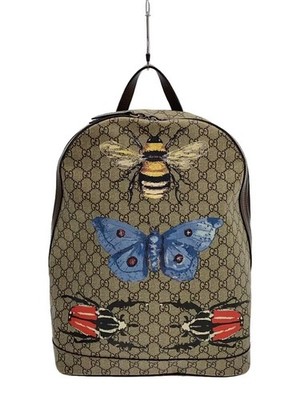 Gucci GG Supreme Insect print Bee Butterfly Beetle Web stripe