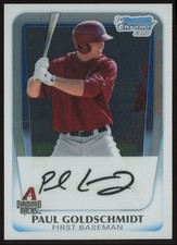 Paul Goldschmidt Rookie Cards Checklist and Key Prospects Guide 10