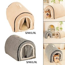 Cat Cave, Dog House, Pet Tent, Winter Shelter, Washable, Warm, Portable, for