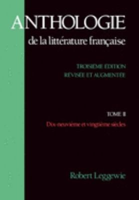 Anthologie de la Littérature Française Paperback