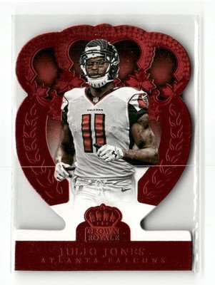 2014 Panini Crown Royale #13 Julio Jones Red #/99