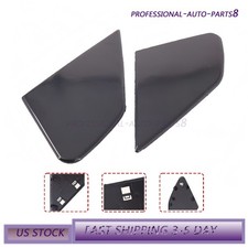 For 09-13 Honda Fit Frt Door Window A-pillar Garnish Trim Corner Cover Lh Rh
