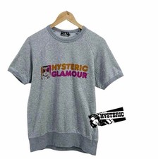 HYSTERICS シースルーカットソー フロッキープリントセクシー美女 HYSTERICS シースルーカットソー フロッキープリントセクシー美女