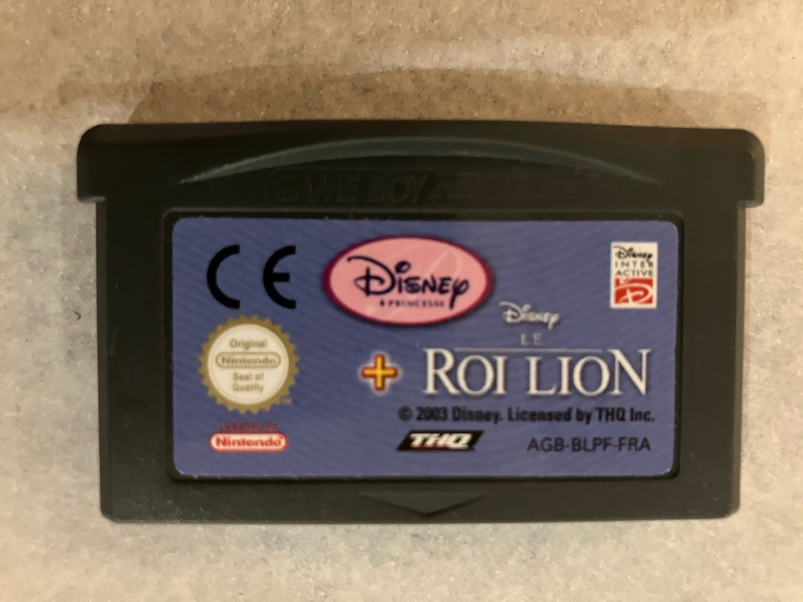 Disney Princesse + Le Roi Lion - Nintendo Game Boy Advance(GBA) - FRA