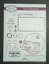 Postcard For Santa - Fabiola Giardinaro A5 Christmas Clear Stamp Set Unused