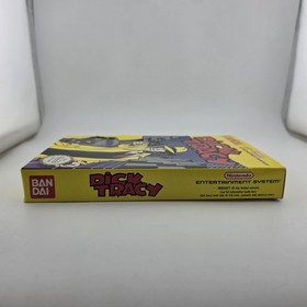 Dick Tracy Nintendo NES &ndash; Box Only &ndash; Authentic &ndash; No Game / No Manual