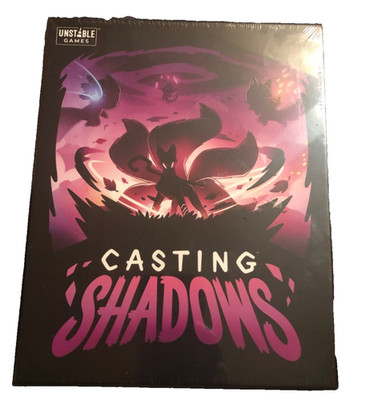 Casting Shadows Board Game Strategic Role Playing Unstable Games New Sealed