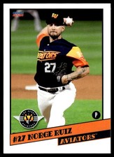 2022 Norge Ruiz Choice Minor League Rookie Card Las Vegas Aviators