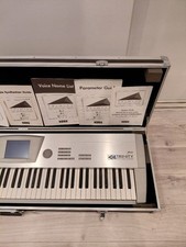 KORG TRINITY PRO 61-Key Synthesizer with Hard Case Adapter Cable Manual