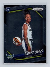 Aziaha James 141 2025 WNBA Panini Prizm Base Rookie Card NM+