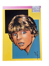 Excellent: Vintage 1993 topps Star Wars Galaxy Dave Stevens Trading Card