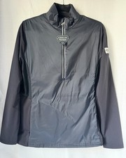 Callaway Opti-Dri Master Staff Golf Jacket Women&rsquo;s Large Black 1/2 Zip Pullover