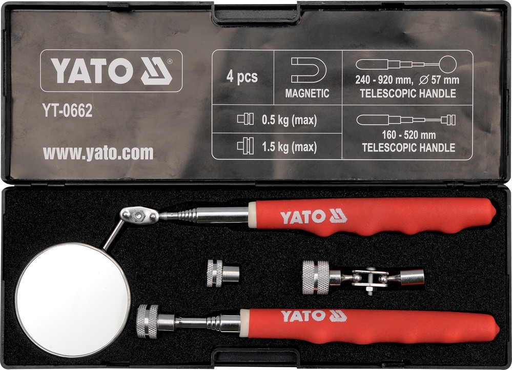 Fits YATO NARZ�DZIA YT-0662 INSPECTION KIT MIRROR + GRIPPER   ⭐UK Stock⭐
