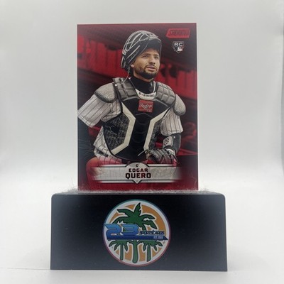 Edgar Quero #66 2025 Topps Stadium Club RED PARALLEL WHITE SOX