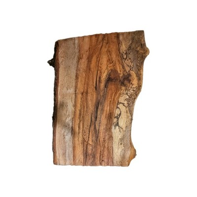 Pecan Wood Slab For Woodworking Approx 12x8 In.  - Unfinished Board
