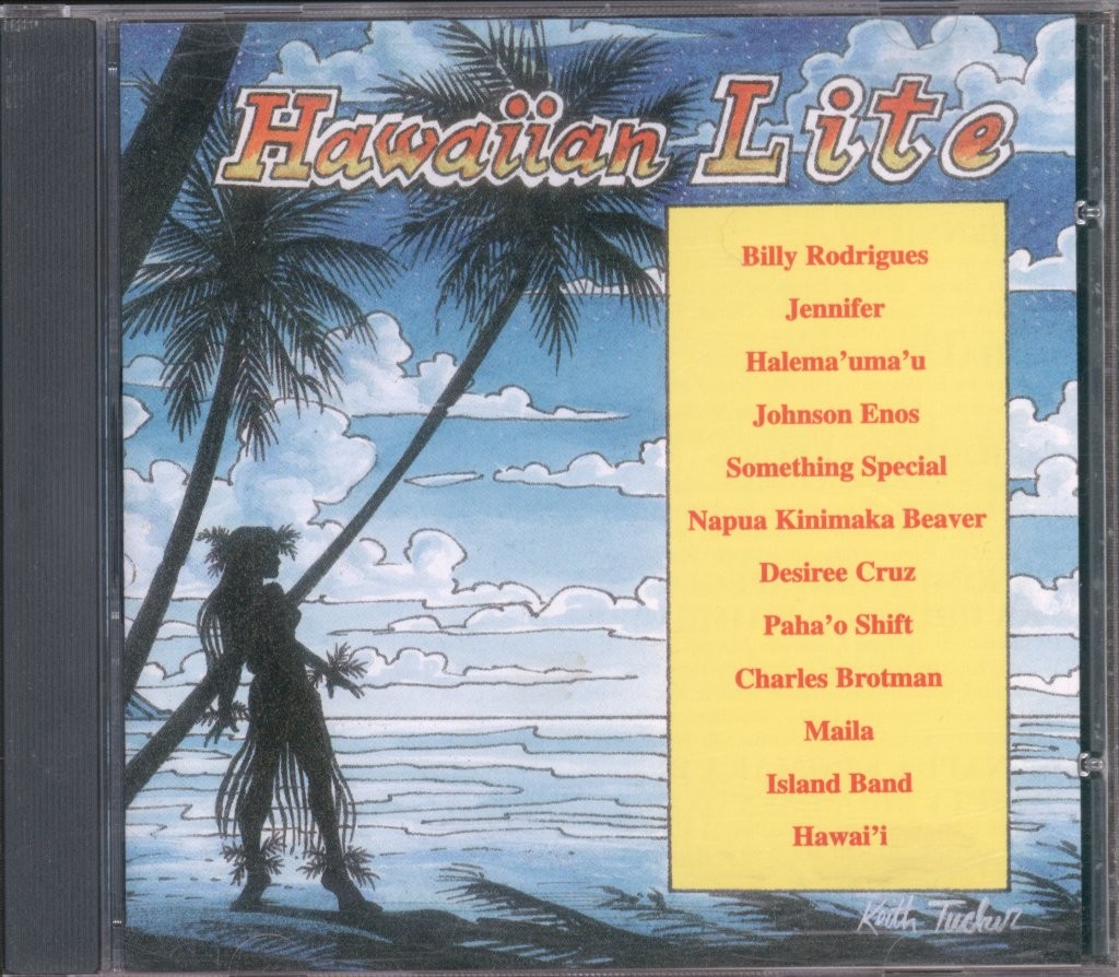 Various Artists Hawaiian Lite CD USA Volcano 1996