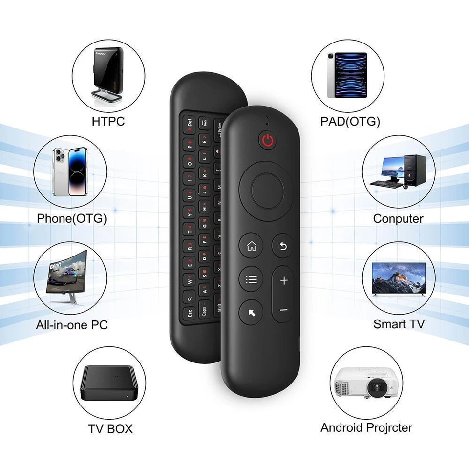 Wireless 2.4G Remote Control Air'Mouse Keyboard For Android Laptop PC B3V7 - Image 4 of 4