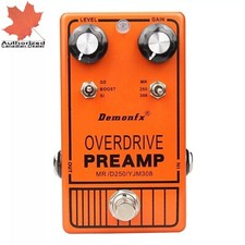 Demonfx YJM308 DOD250 Guitar Effect Pedal Overdrive Distortion Preamp CA