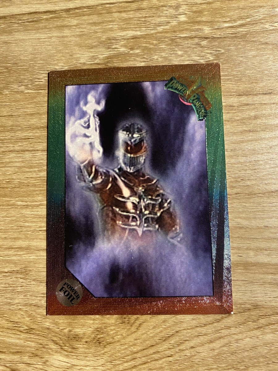 1994 Mighty Morphin Power Rangers Power Foil #57 Energized Rainbow Border 1994 Mighty Morphin Power Rangers Power Foil #57 Energized Rainbow Border