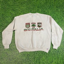 B.J. Design Concepts Vintage Italia Ski Sweatshirt Adult Unisex Size L