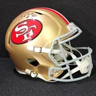 49ers JERRY RICE Signed Full Size Replica Speed Helmet HOF Auto  FANATICS #GOAT
