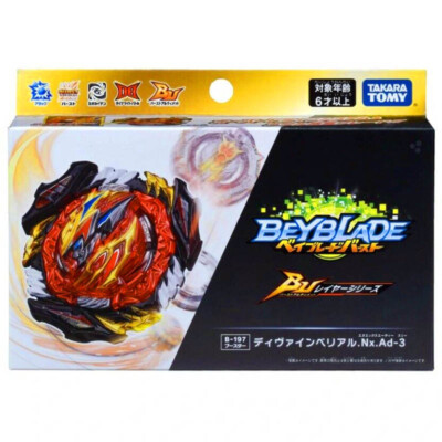 TAKARA TOMY Divine Belial .Nx.Ad-3 BU Beyblade Burst Booster B-197