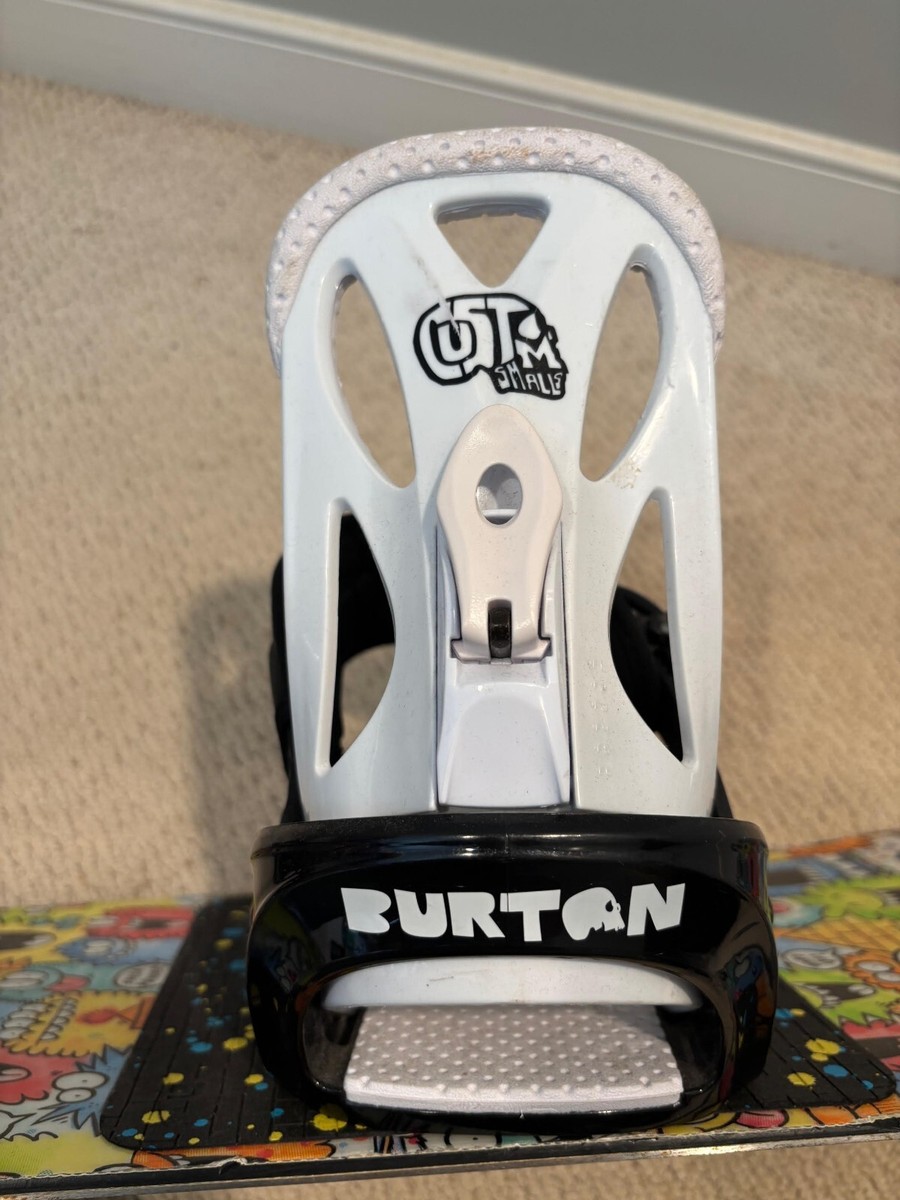 Burton Chopper 115cm kids youth snowboard with Burton Custom