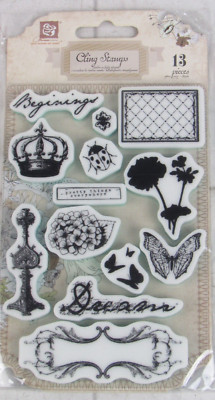 Prima Cling Stamps, Zephyr, 559380