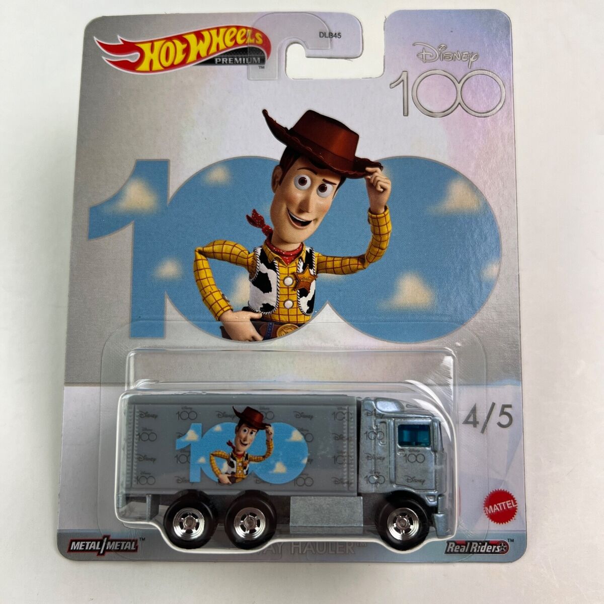 Hot Wheels Premium Disney 100 Toy Story Woody Hiway Hauler 4/5 2023 Diecast  Car