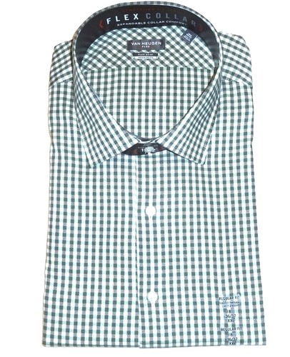 New Men's Van Heusen Slim-Fit Flex Spread-Collar Dress Shirt Long Sleeve  NWT | eBay